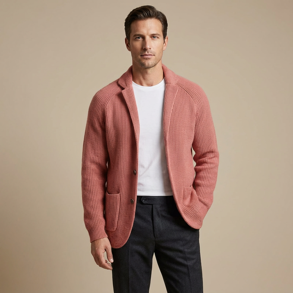 Francesco | Knit Cardigan for Sharp Comfort and Everyday Ease