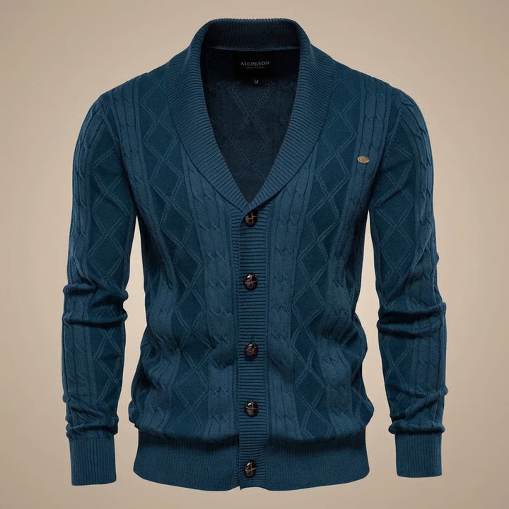 Tommaso | Shawl Collar Button Cardigan